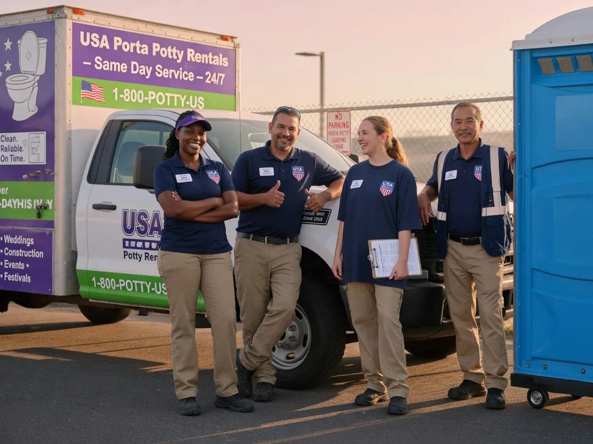 Porta Potty Rental company in Jesse, WV